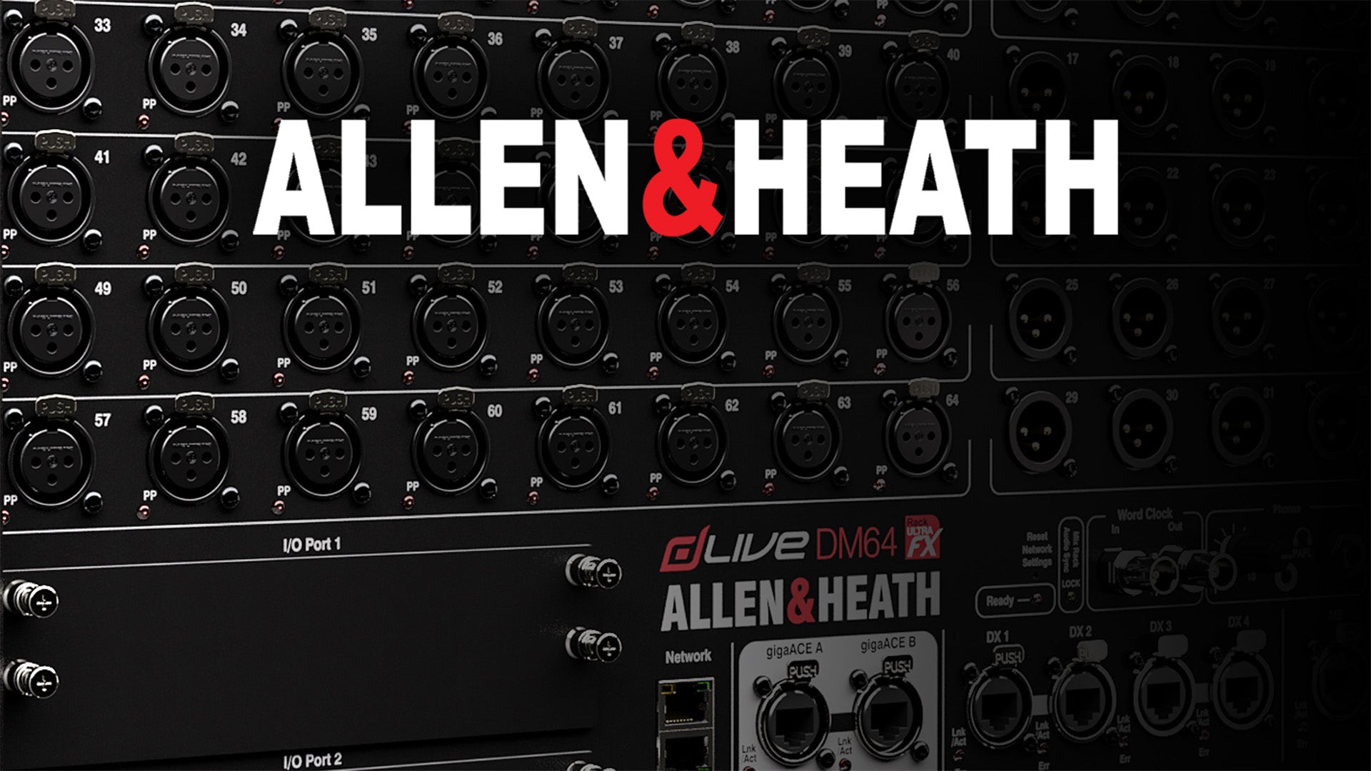 Allen & Heath: 55 metai scenoje