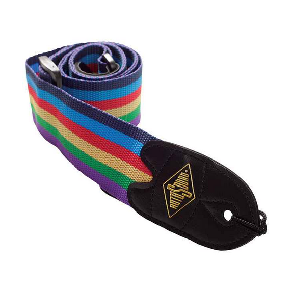 ROTOSOUND STR7 Gitaros diržas vaivorykštės