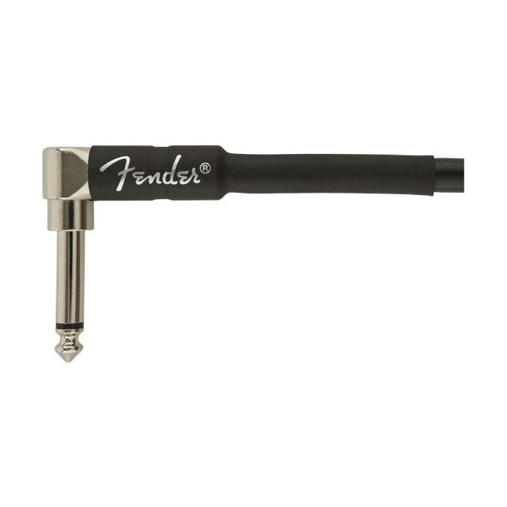 FENDER PRO INSTRUMENT CABLE 10' ANGLE BLK Gitarinis kabelis