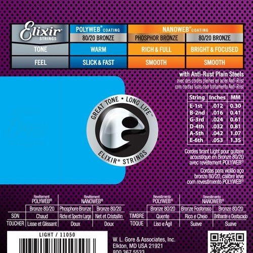 ELIXIR 11050 ACOUSTIC POLYWEB LIGHT Stygos