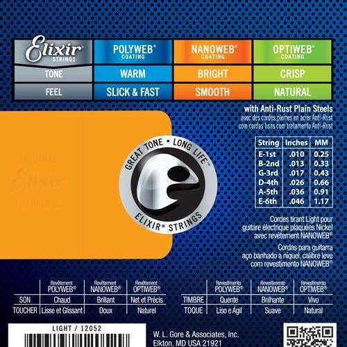 ELIXIR 12052 ELECTRIC NANOWEB LIGHT Stygos