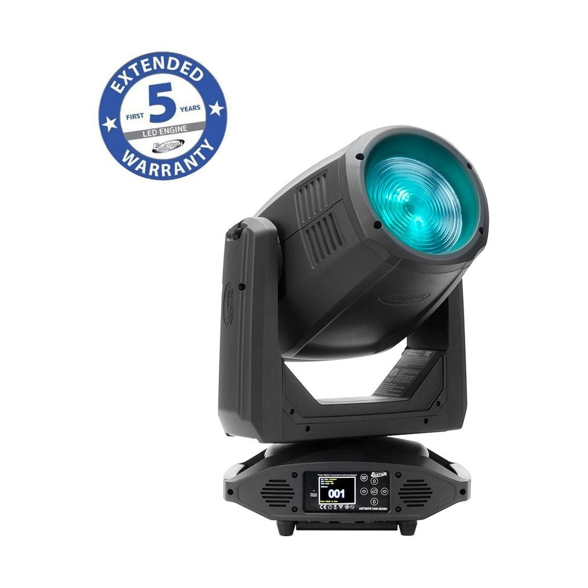 ELATION ARTISTE VAN GOGH Valdomo judesio prožektorius