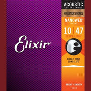 ELIXIR 16002 ACOUSTIC NANOWEB PHOSPHOR BRONZE EXTRA LIGHT Stygos