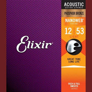 ELIXIR 16052 ACOUSTIC NANOWEB PHOSPHOR BRONZE LIGHT Stygos