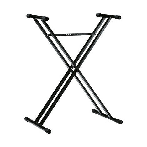 K&M 18963 Sintezatoriaus stovas juodas