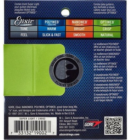 ELIXIR 19002 ELECTRIC OPTIWEB 09-42 Stygos