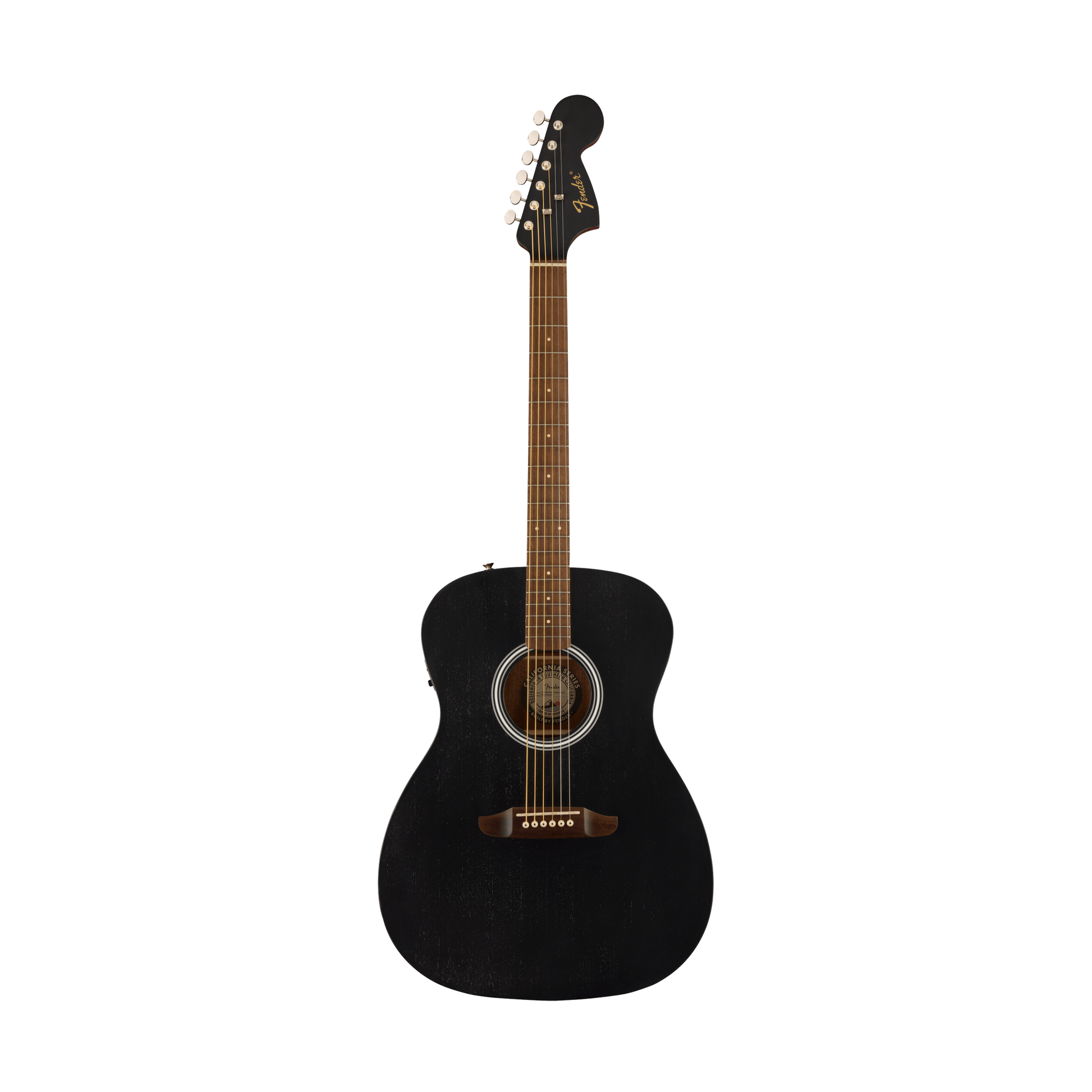 FENDER MONTEREY STANDARD BLK Elektrinė akustinė gitara