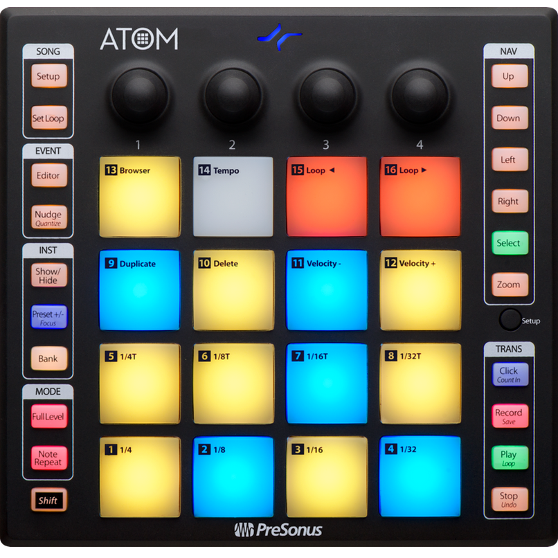 PRESONUS ATOM MIDI kontroleris