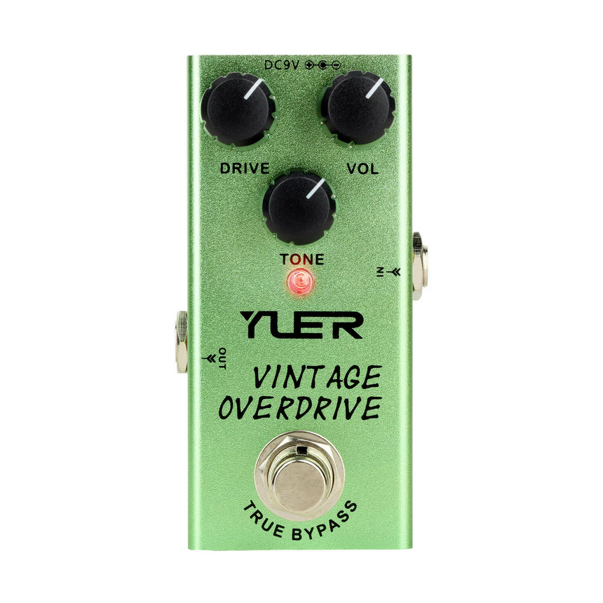 YUER RF-01 VINTAGE OVERDRIVE Gitaros efektų pedalas