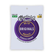 MARTIN M170 EXTRA LIGHT 10-47 Stygos akustinei gitarai