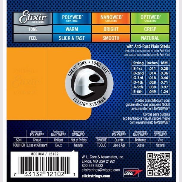 ELIXIR 16542 ELECTRIC 9-42 Stygos