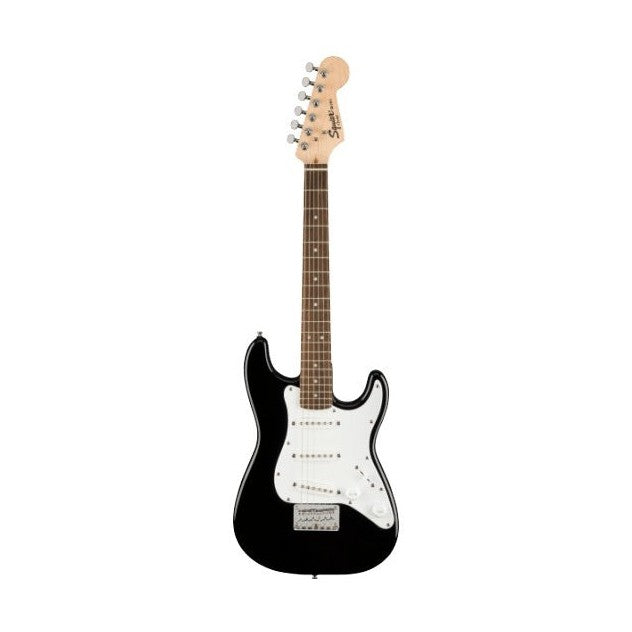 FENDER SQUIER MINI STRATOCASTER LRL WPG BLK Elektrinė gitara