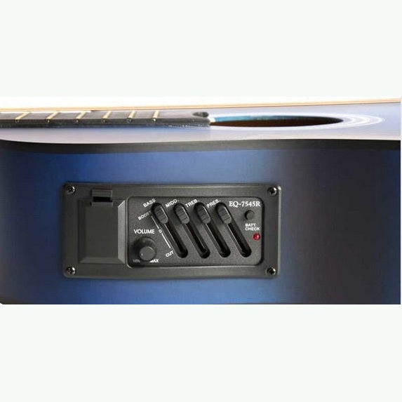 AIERSI SG040CE BLUE Elektrinė akustinė gitara