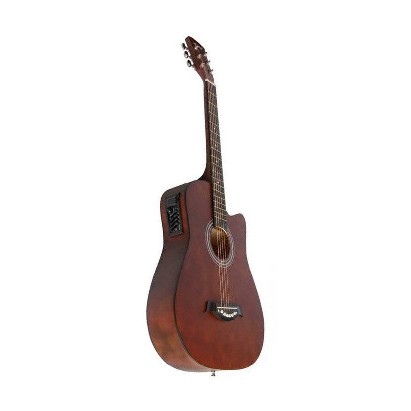 AIERSI SG040CE BROWN Elektrinė akustinė gitara