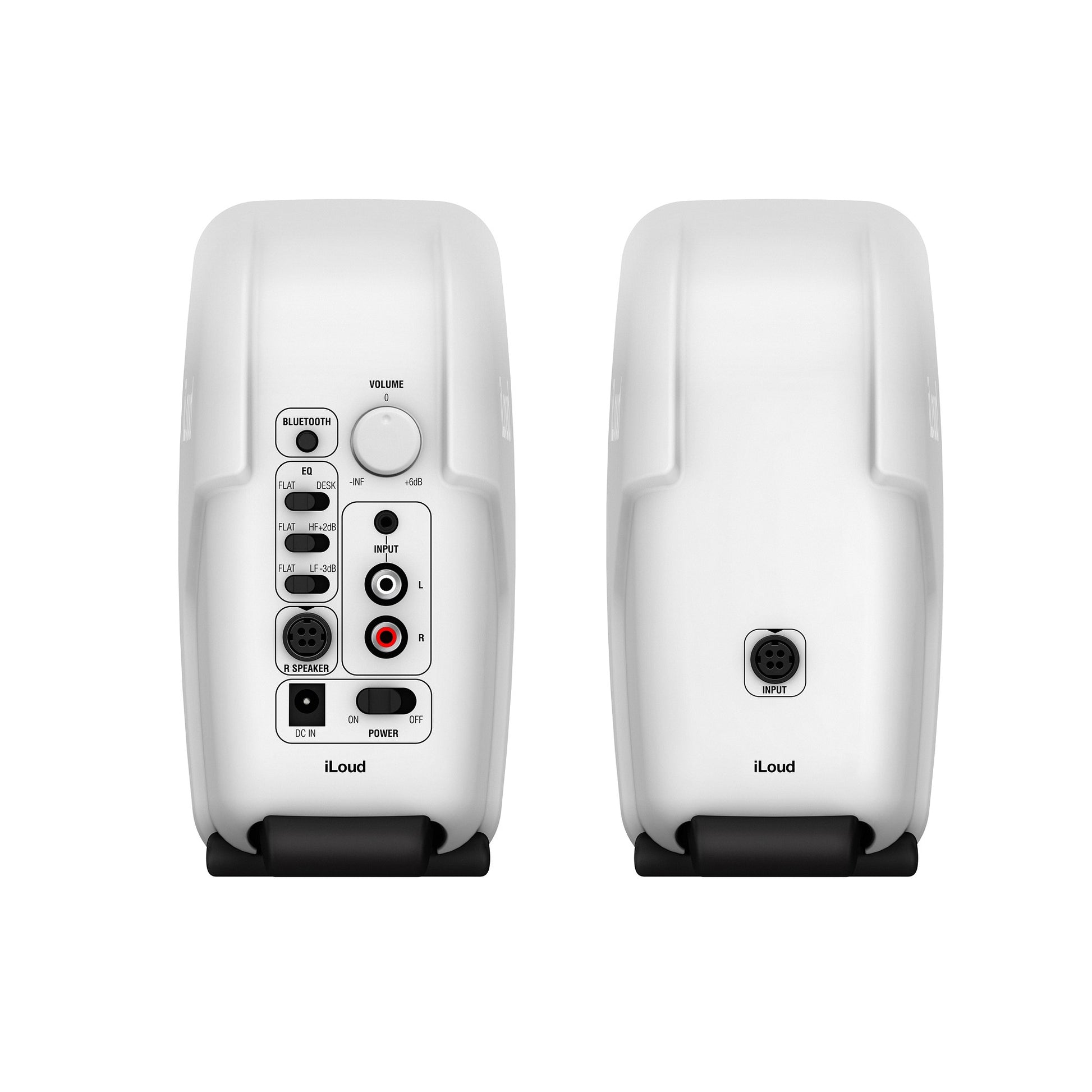 IK Multimedia iLoud Micro Monitor White aktyvių studijinių monitorių komplektas
