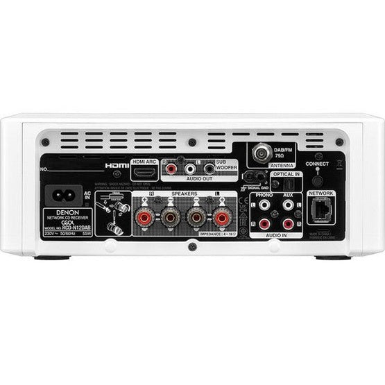 DENON RCD-N12DABWTE2 Tinklo CD imtuvas