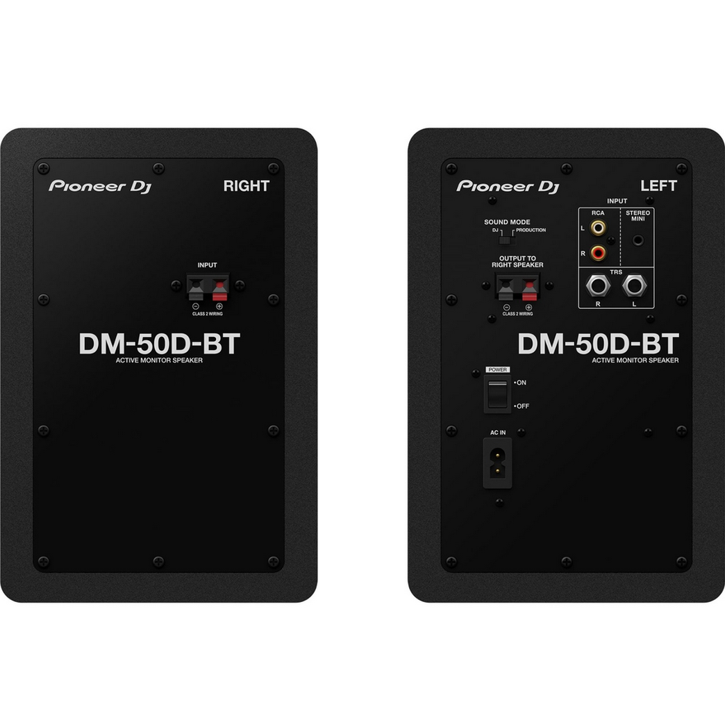 PIONEER DJ DM-50D-BT-B Garso kolonėlės pora, juodos