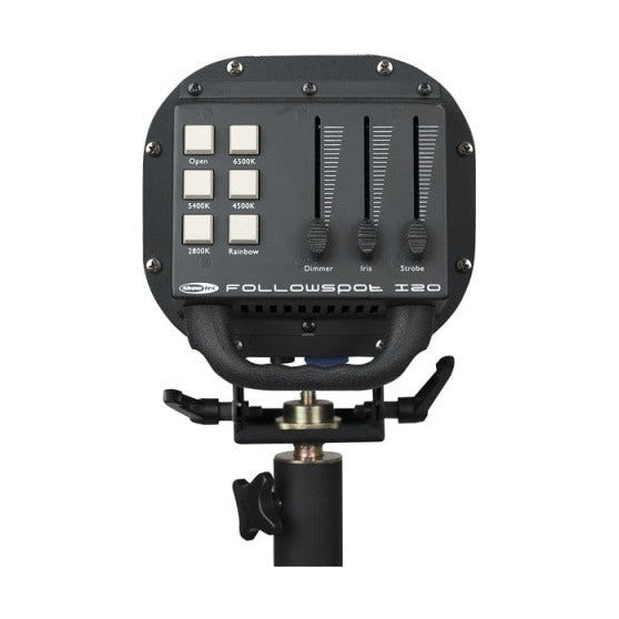 SHOWTEC FOLLOWSPOT LED 120W Sekimo prožektorius
