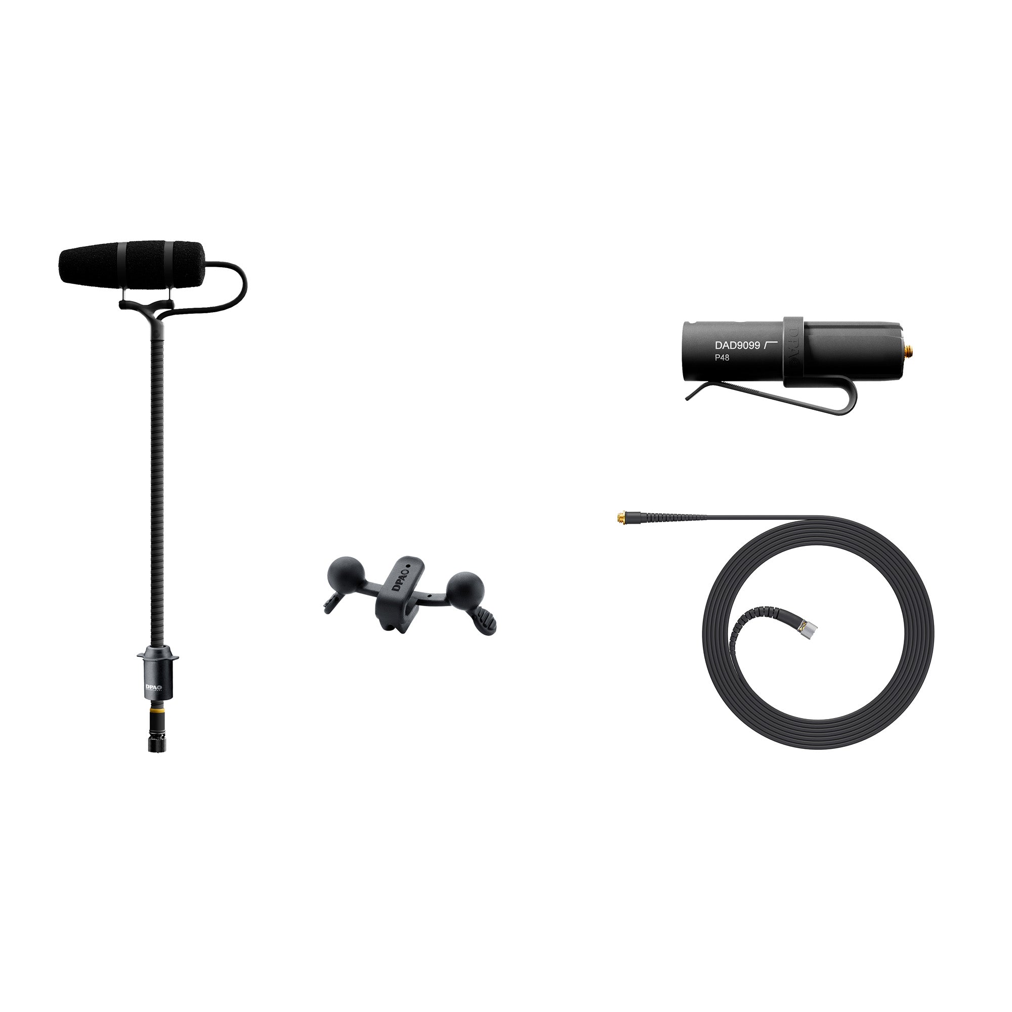 DPA 4099-DP-2-199-T Mikrofonas pūčiamiesiems