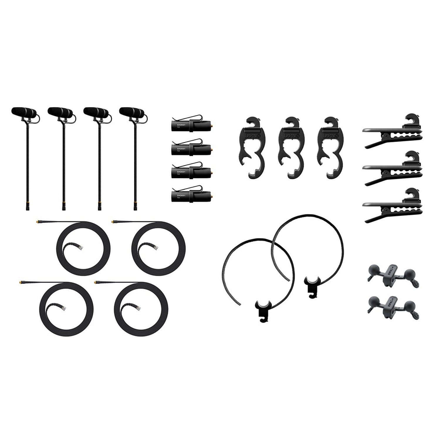 DPA KIT-4099-DC-4R-C mikrofonų rinkinys
