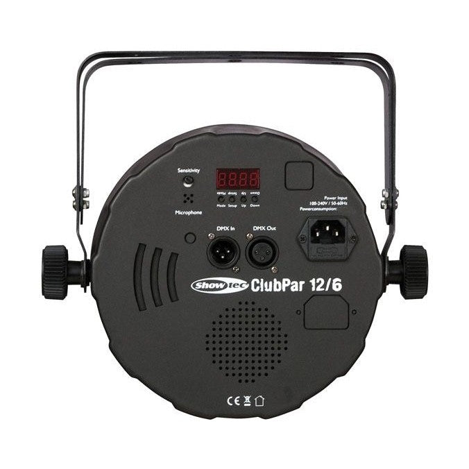 SHOWTEC CLUB PAR 12/6 RGBWAUV LED Prožektorius