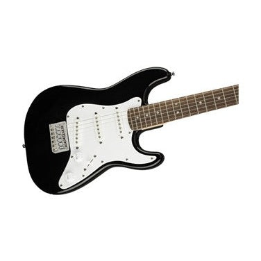 FENDER SQUIER MINI STRATOCASTER LRL WPG BLK Elektrinė gitara
