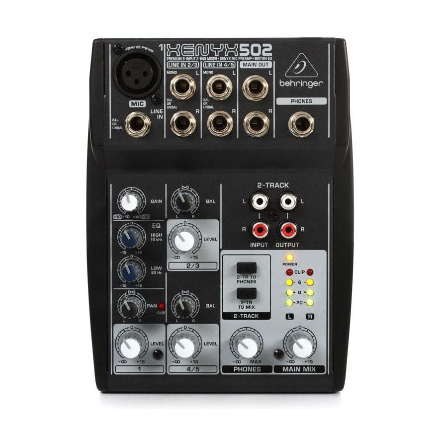 BEHRINGER XENYX 502 Mikšerinis pultas