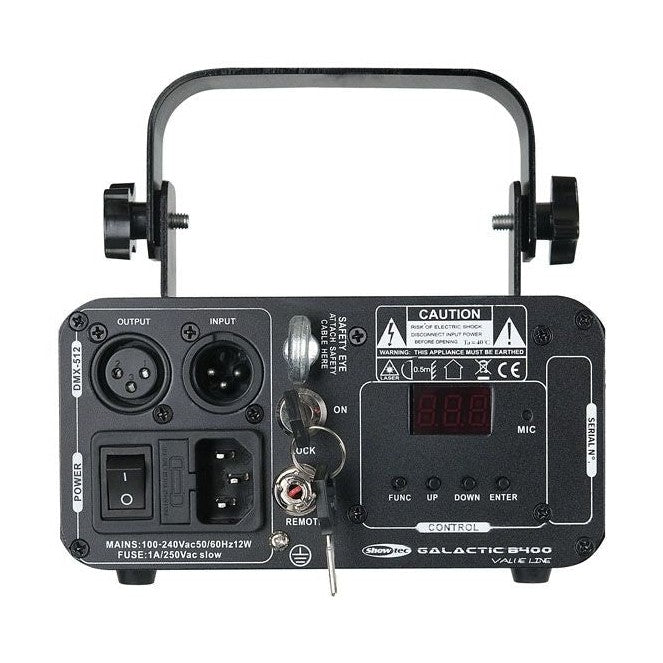 SHOWTEC GALACTIC B400 lazeris