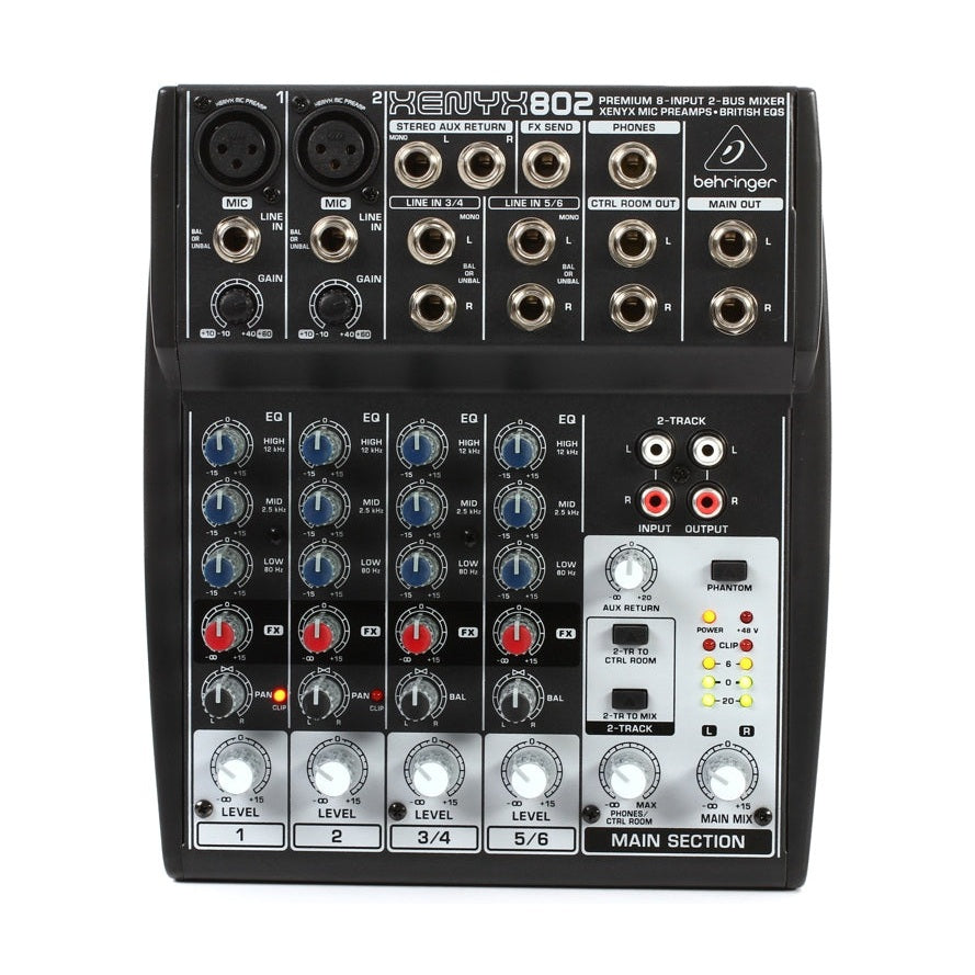 BEHRINGER XENYX 802 Mikšerinis pultas