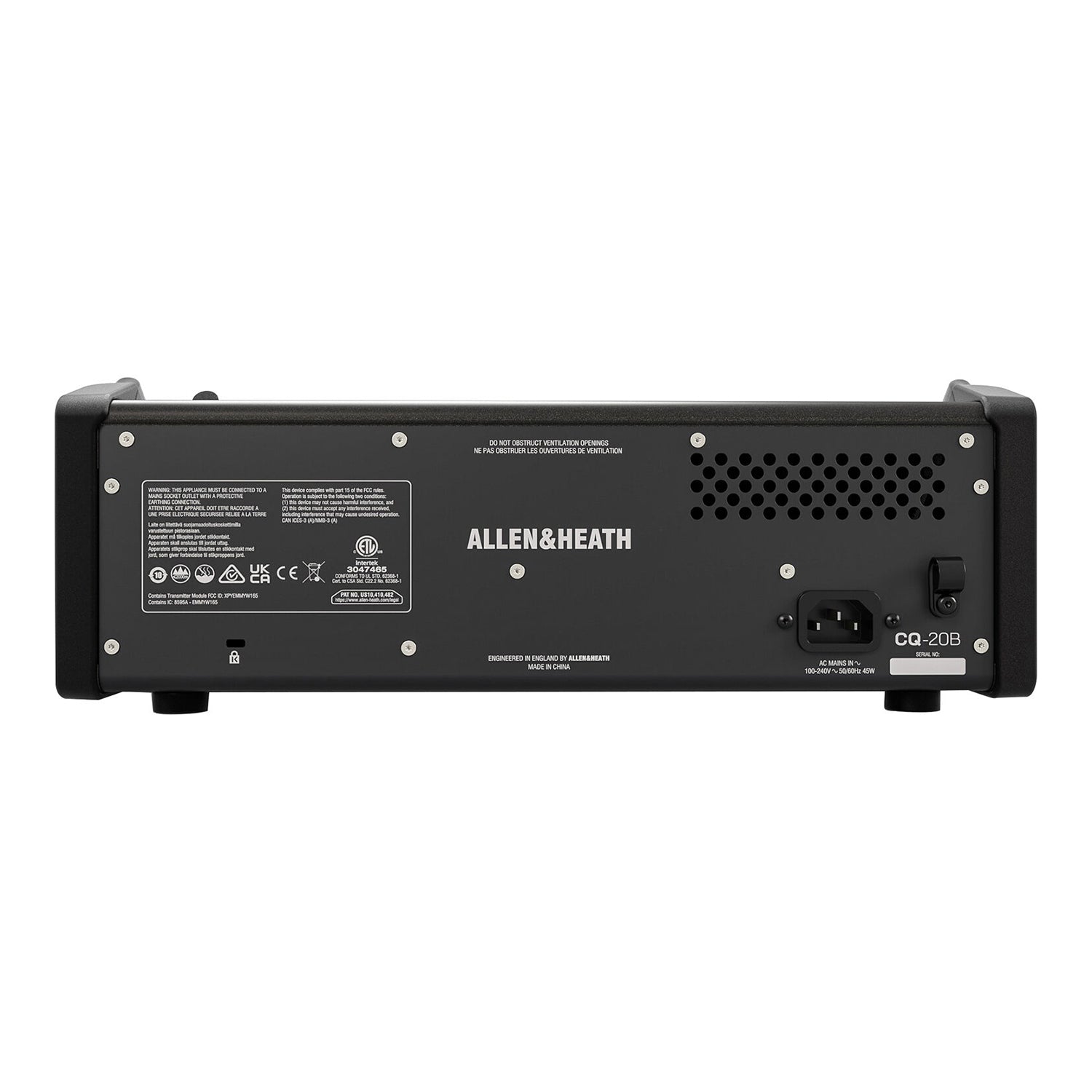 ALLEN & HEATH CQ-20B skaitmeninis mikšerinis pultas