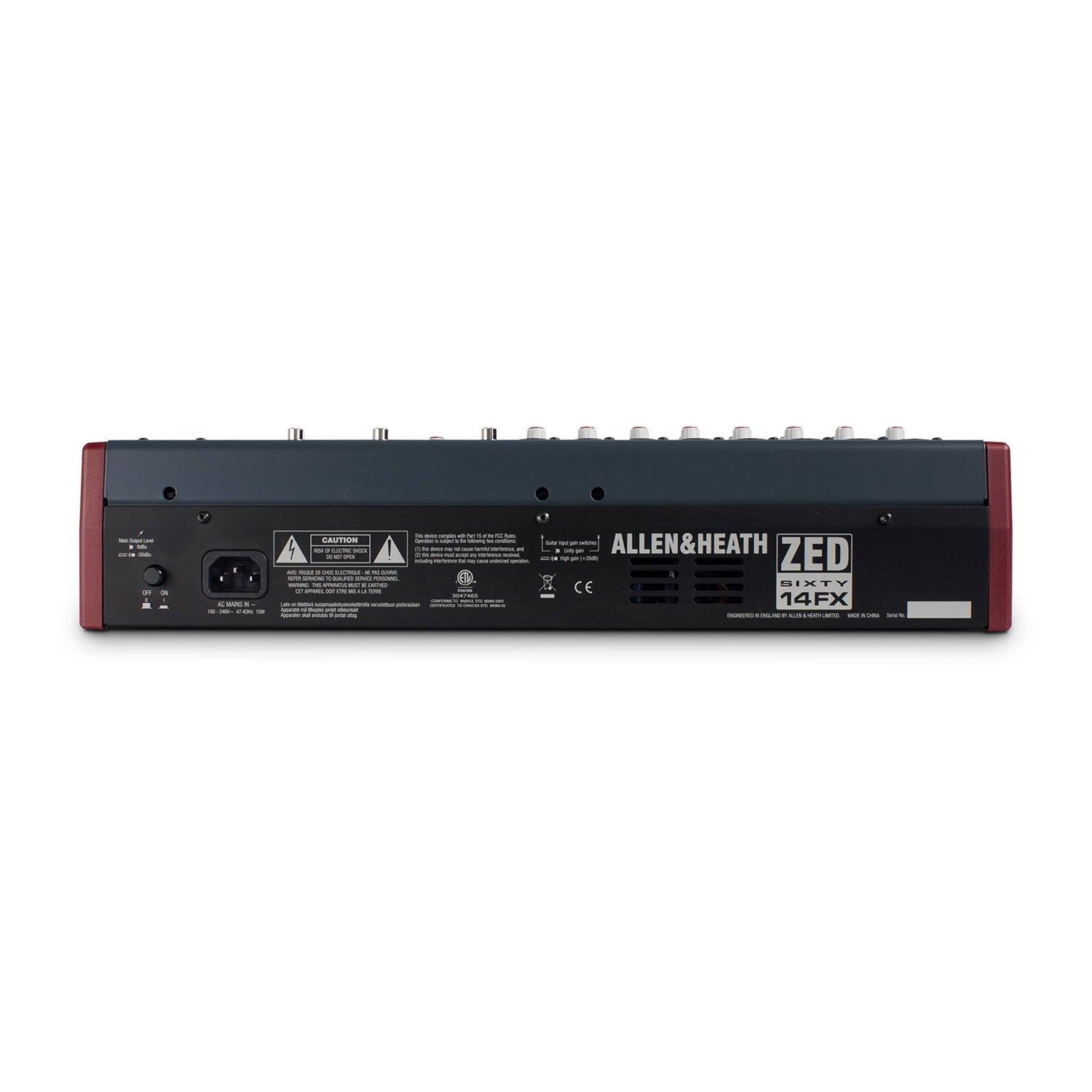 ALLEN & HEATH ZED60-14FX analoginis mikšerinis pultas