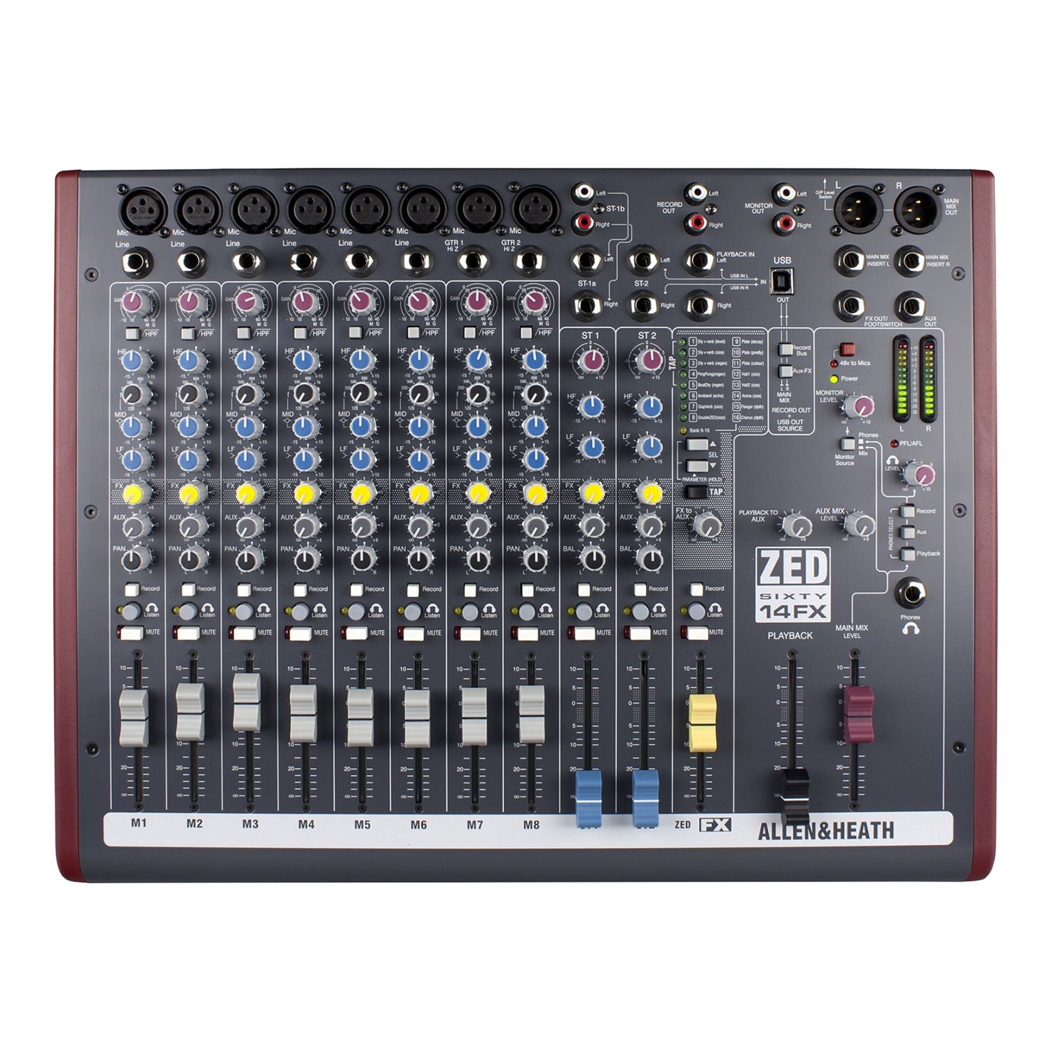 ALLEN & HEATH ZED60-14FX analoginis mikšerinis pultas