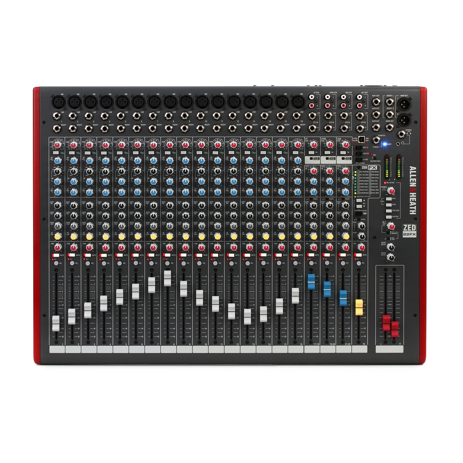 ALLEN & HEATH ZED-22FX analoginis mikšerinis pultas – STAGE IQ