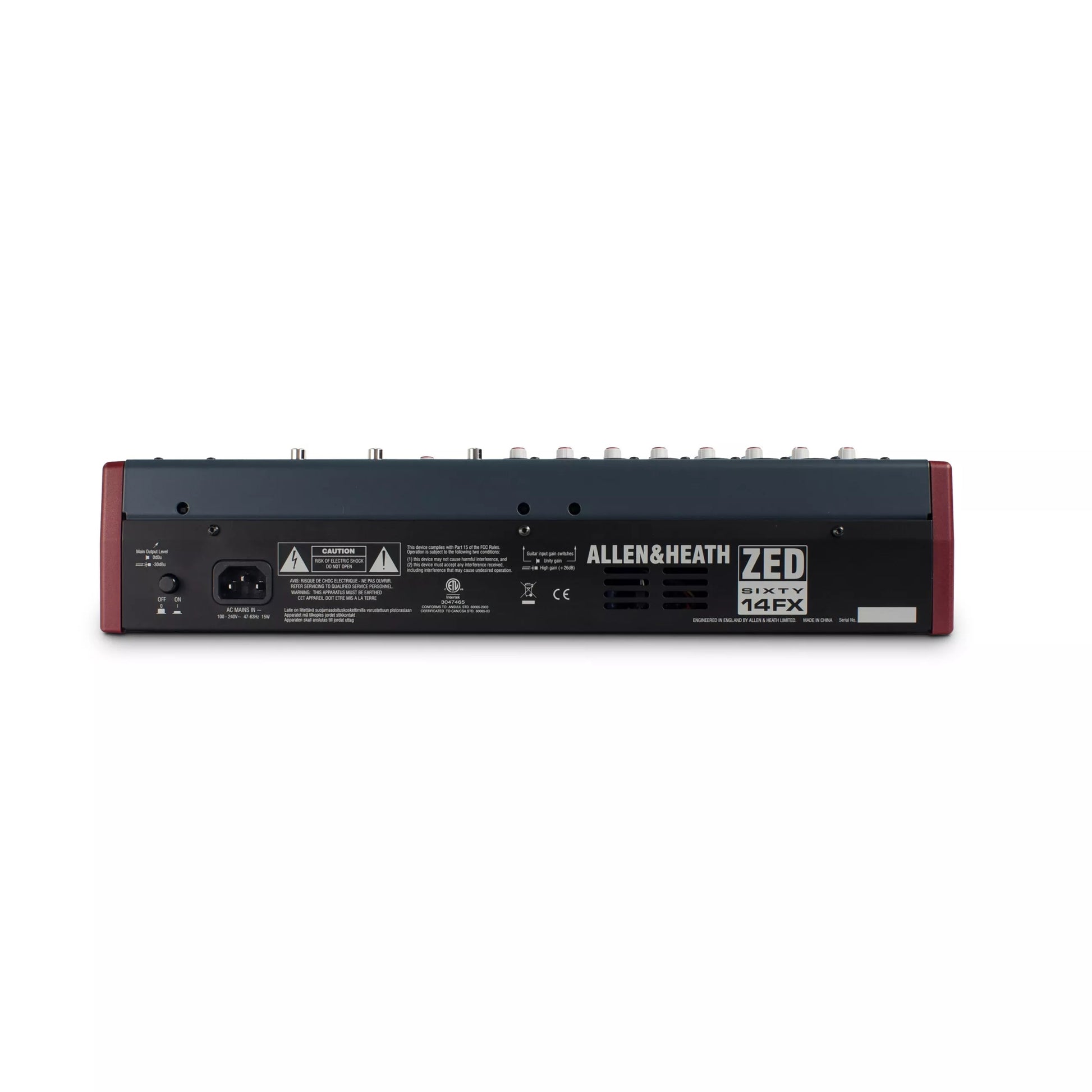 ALLEN & HEATH ZED60-10FX analoginis mikšerinis pultas