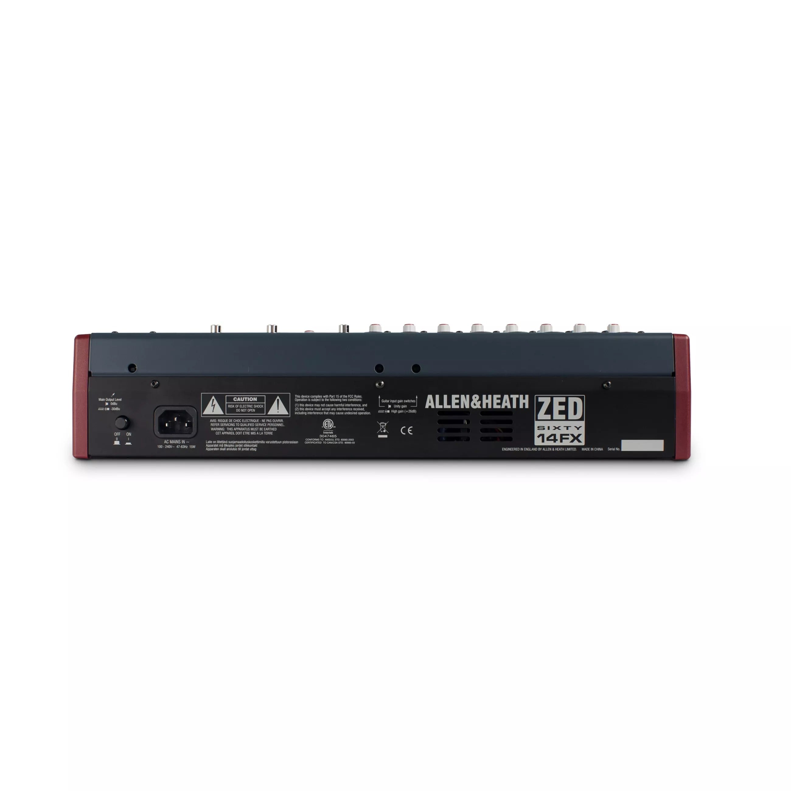 ALLEN & HEATH ZED60-10FX analoginis mikšerinis pultas