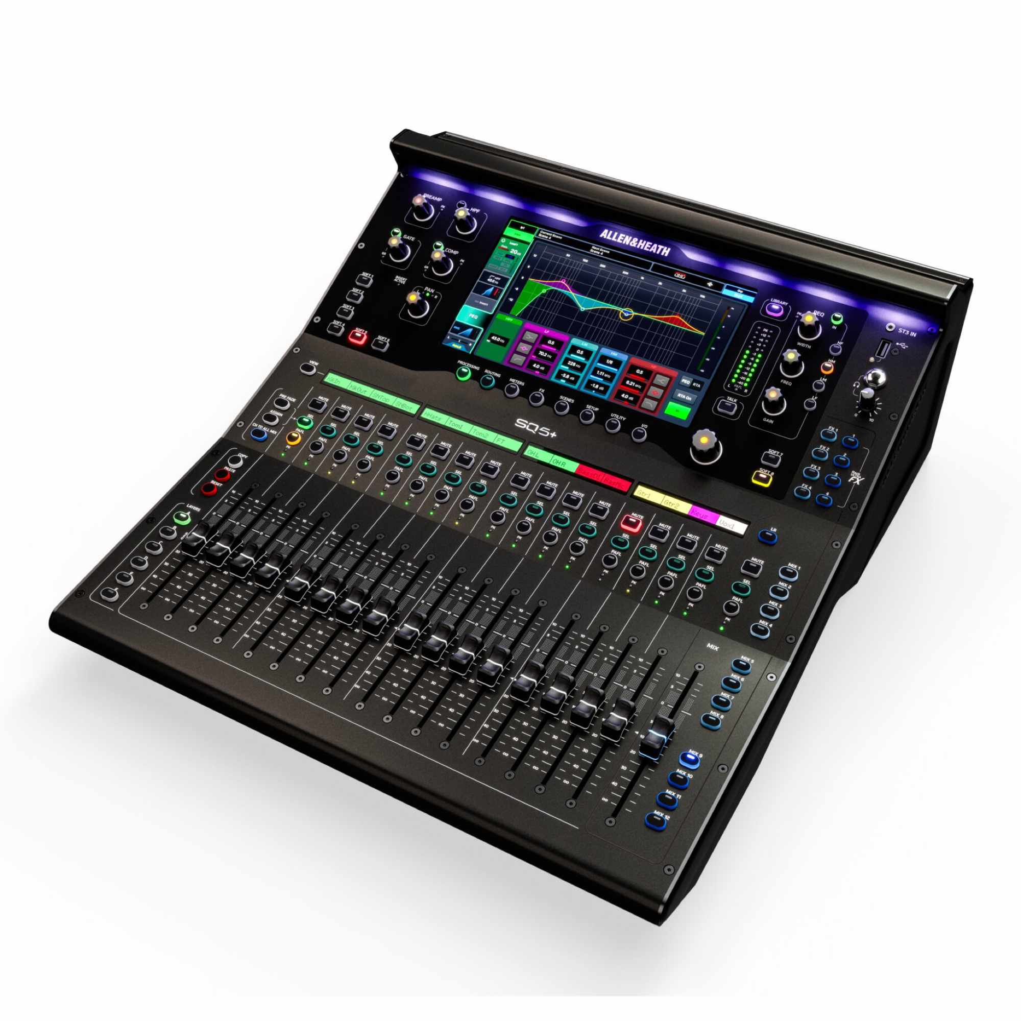 Allen & Heath SQ5+ skaitmeninis mikšerinis pultas
