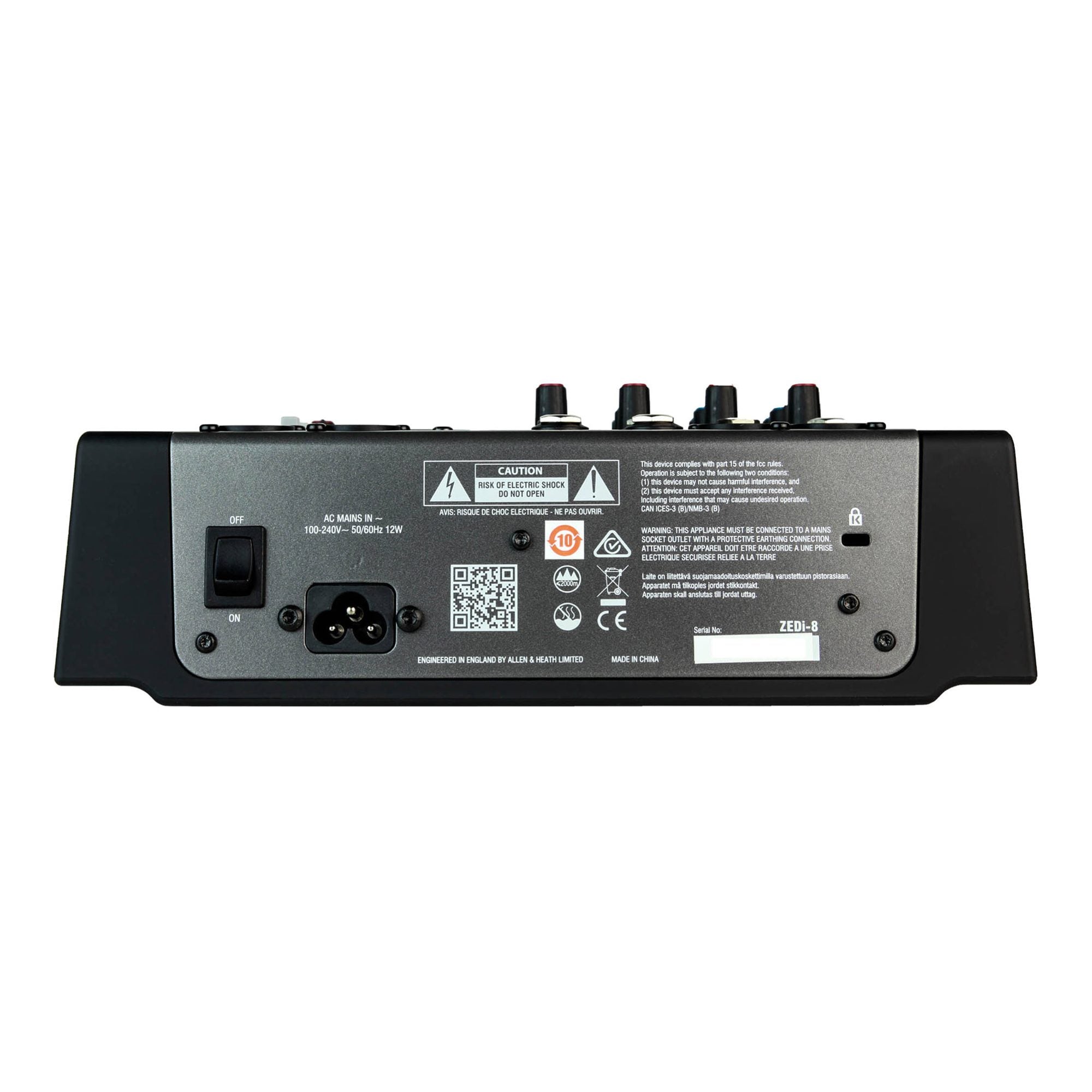 Allen & Heath ZEDi-8 analoginis mikšerinis pultas su USB garso plokšte