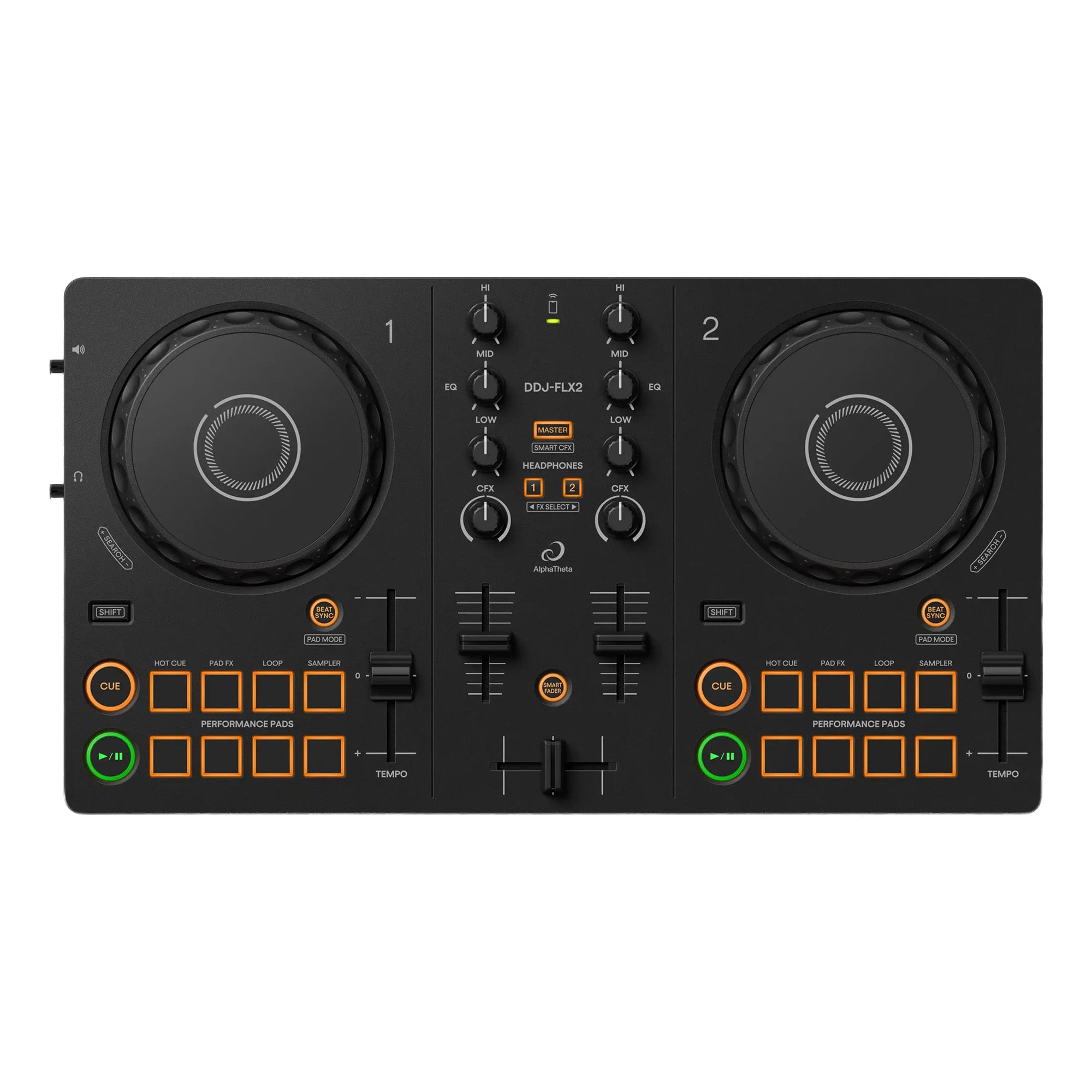 AlphaTheta DDJ-FLX2 Kontroleris