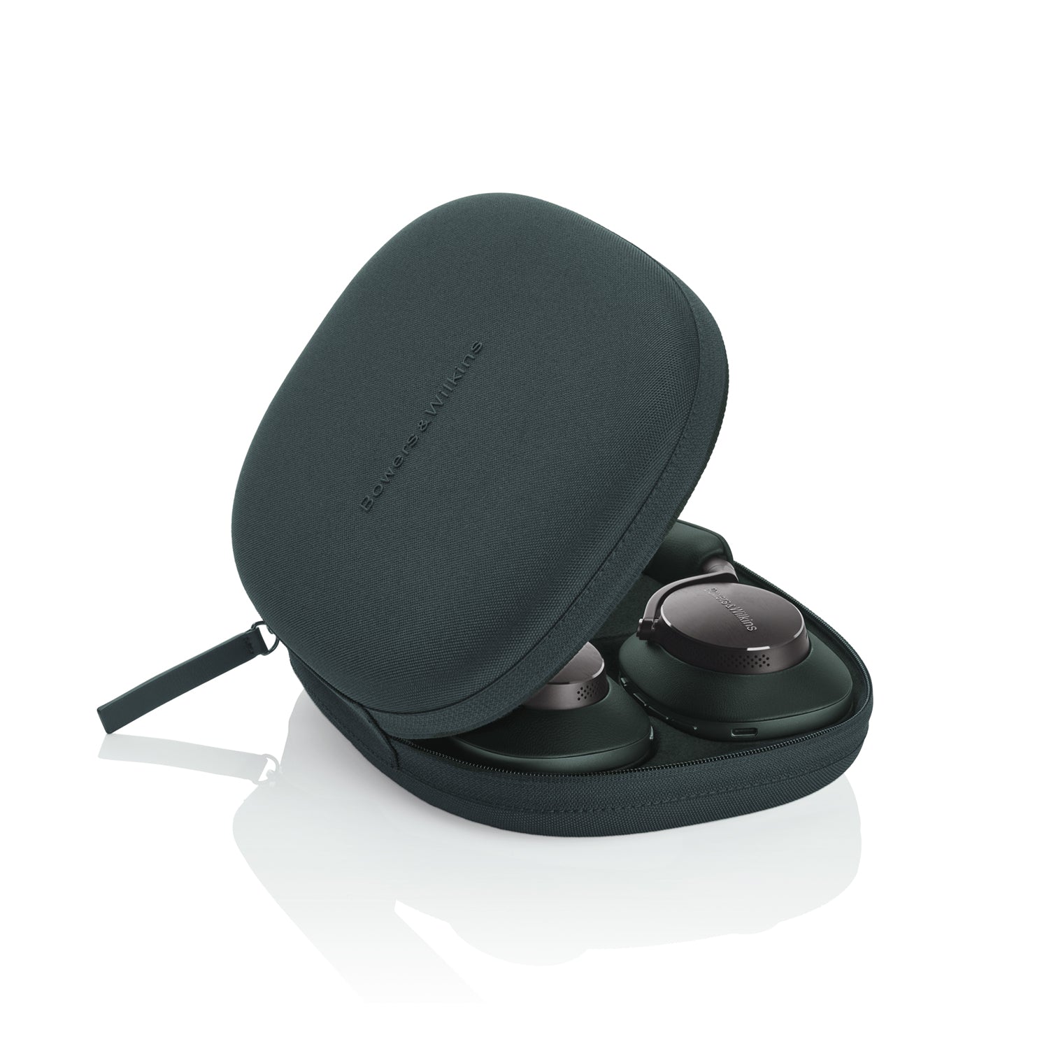 BOWERS & WILKINS PX8 belaidės ausinės (tamsiai žalia spalva)