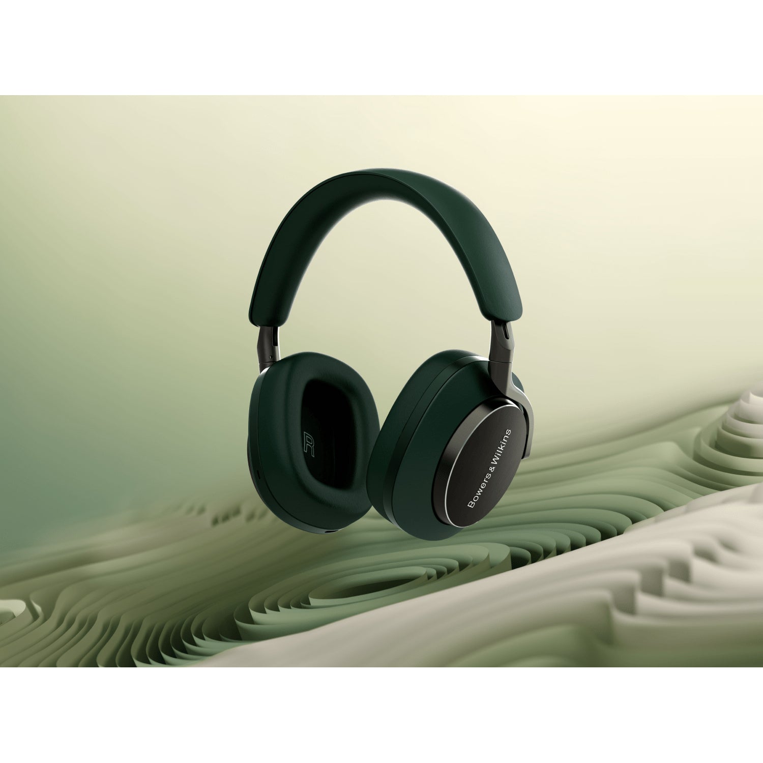 BOWERS & WILKINS PX8 belaidės ausinės (tamsiai žalia spalva)