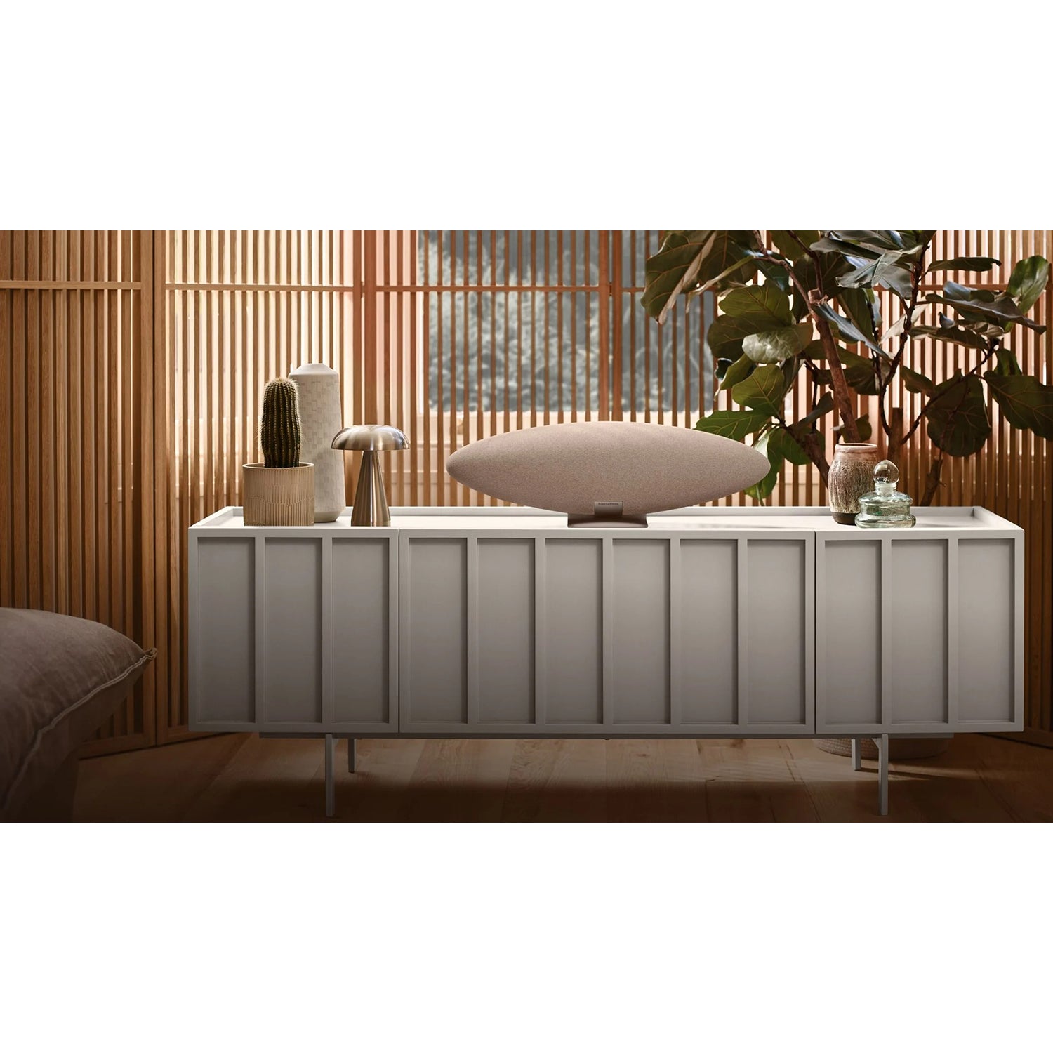 BOWERS & WILKINS ZEPPELIN  PEARL GREY Aktyvus garsiakalbis