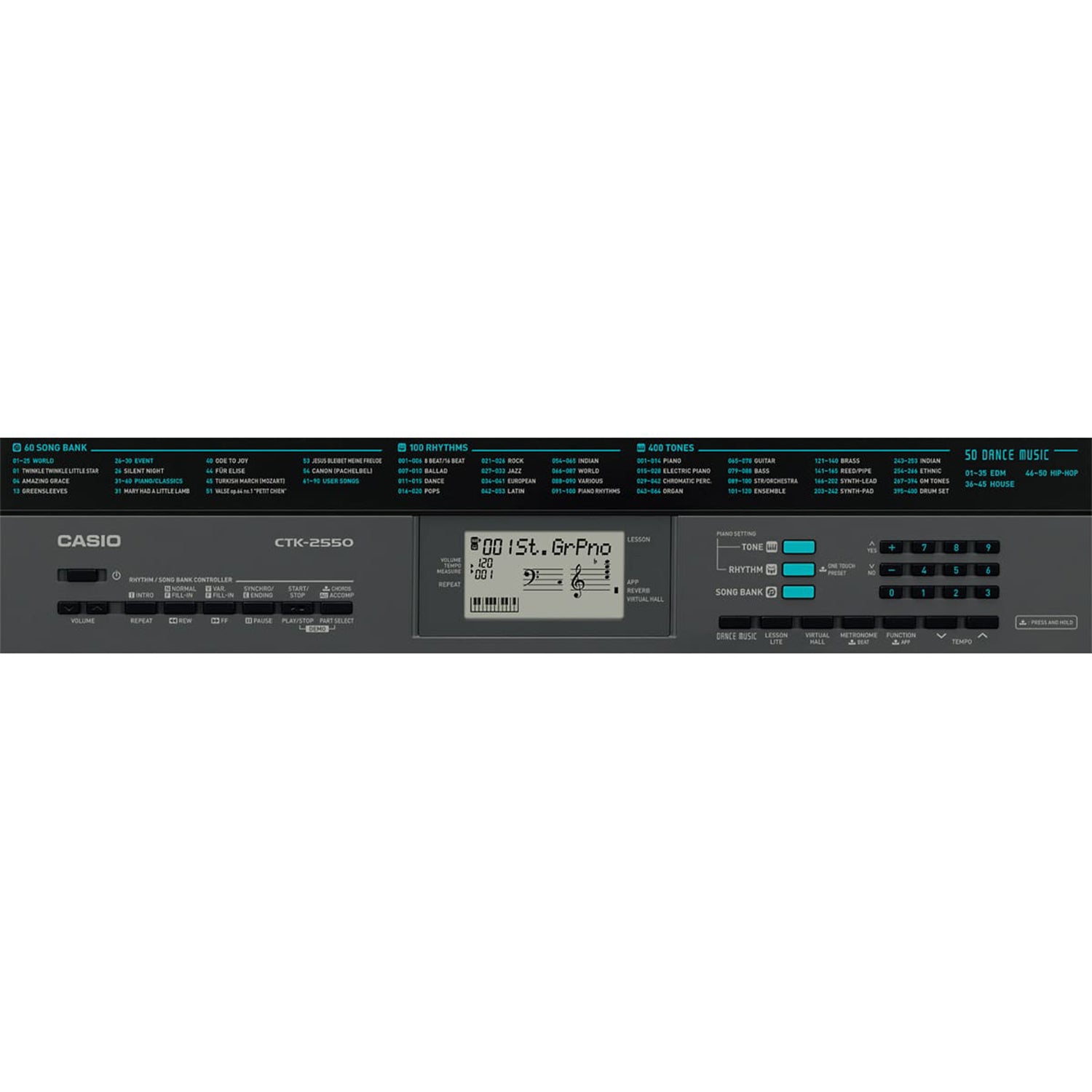 CASIO CTK-2550 sintezatorius