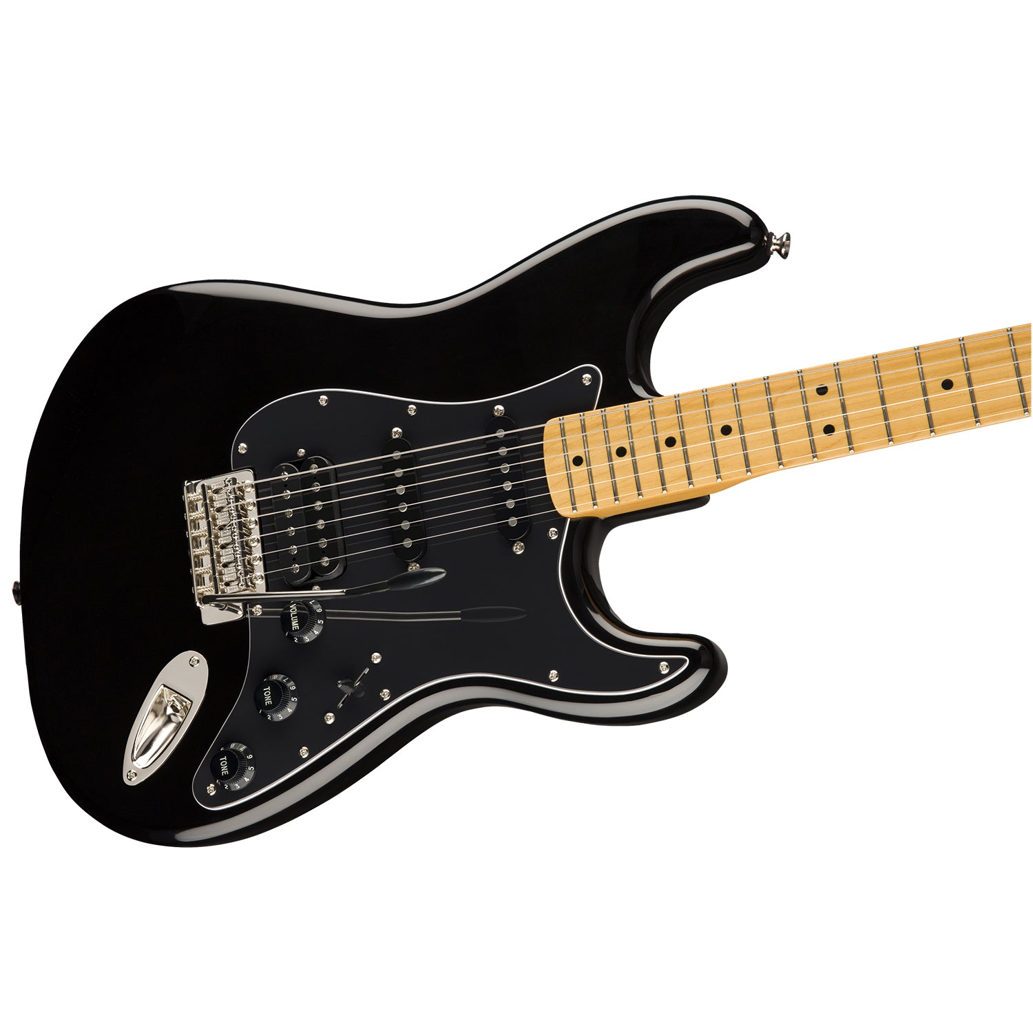 FENDER SQUIER CV 70S STRATOCASTER HSS MN BPG BLK Elektrinė gitara