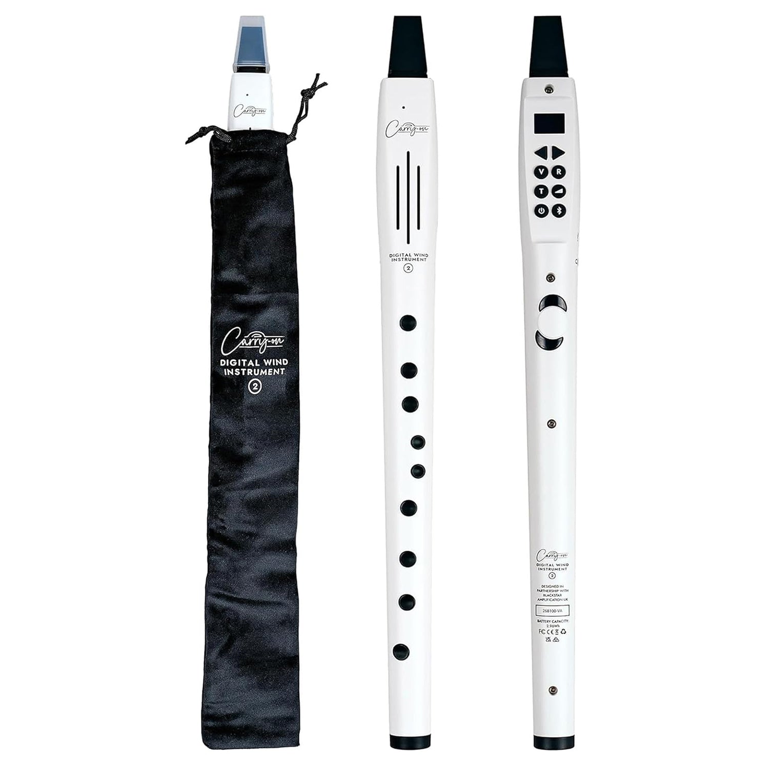 CARRY-ON Digital Wind Instrument 2 White