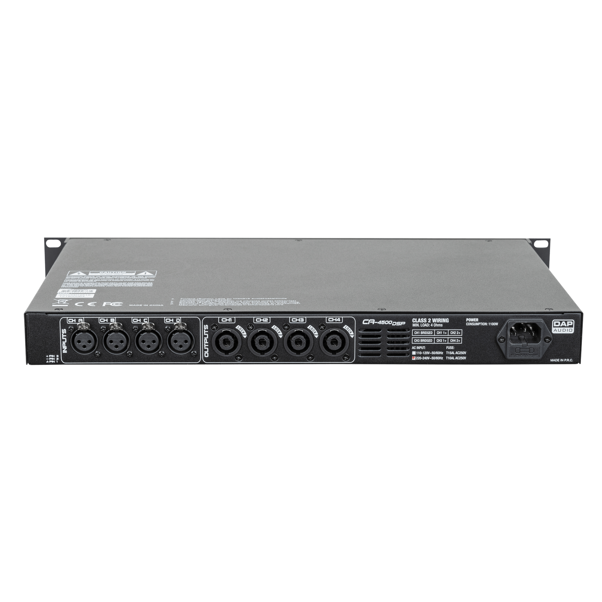 DAP CA-4500 DSP stiprintuvas