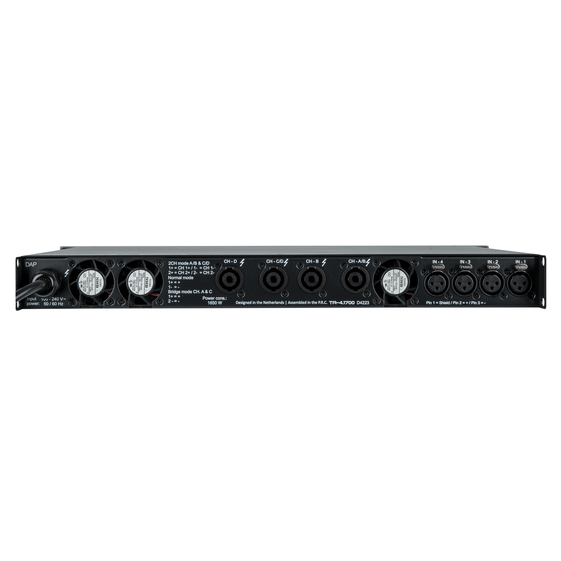 DAP TA-4.1700 stiprintuvas