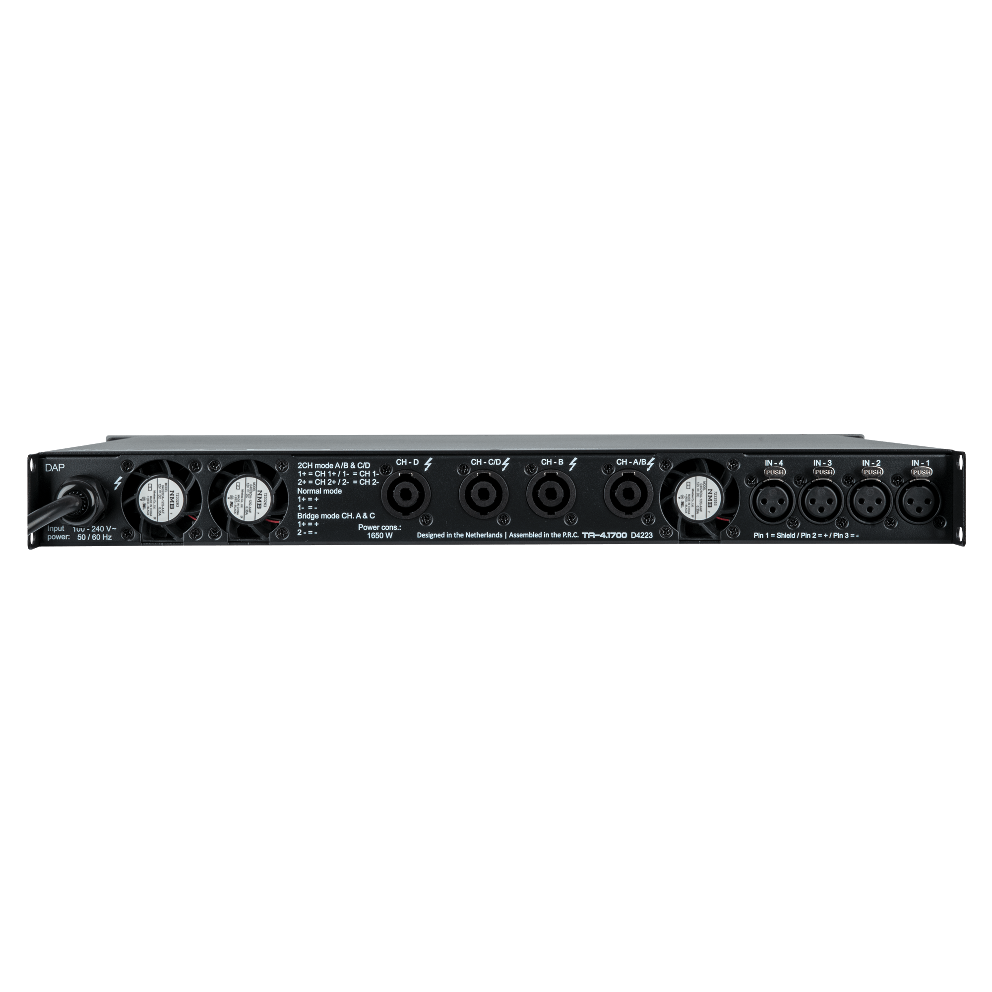 DAP TA-4.1700 stiprintuvas