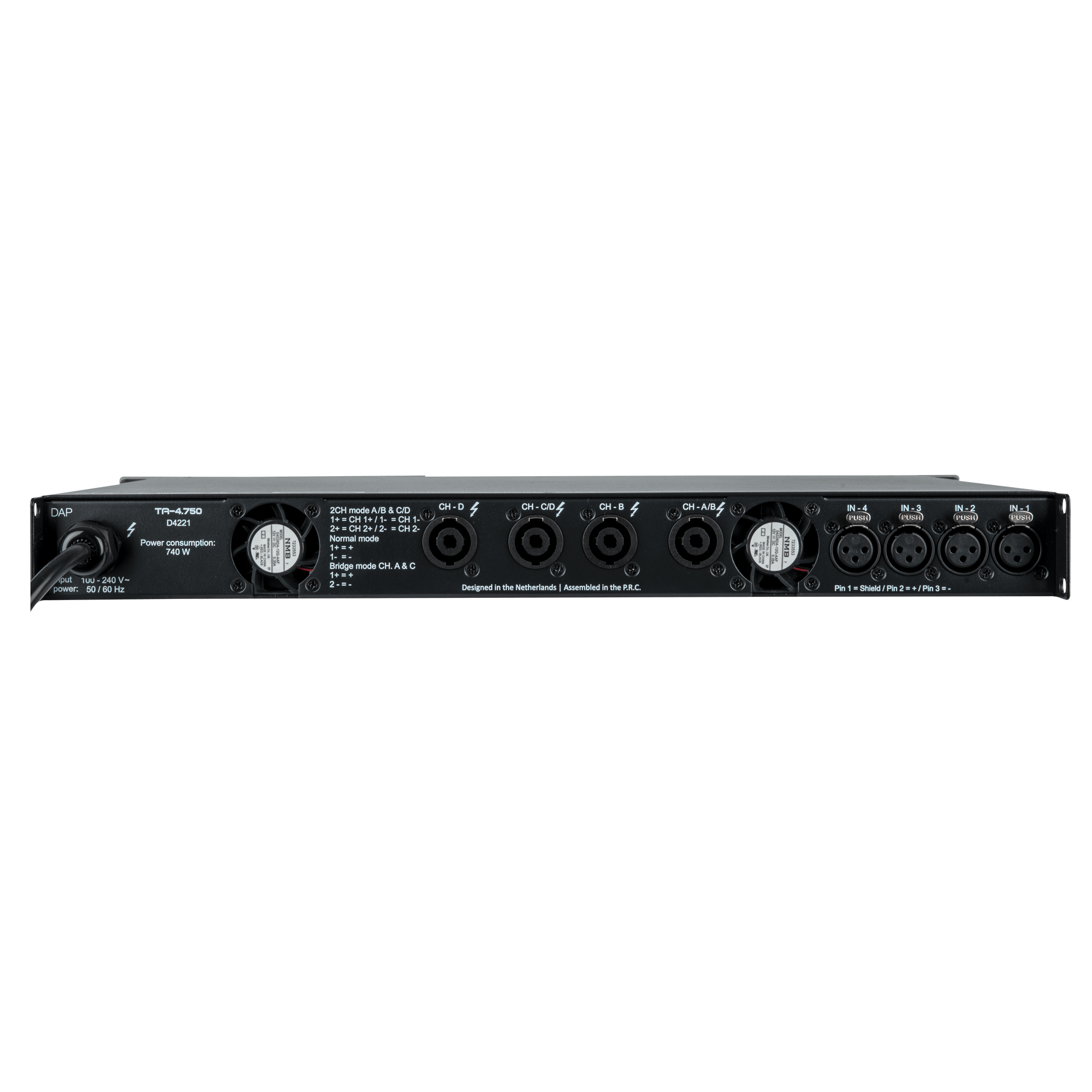 DAP TA-4.750 stiprintuvas
