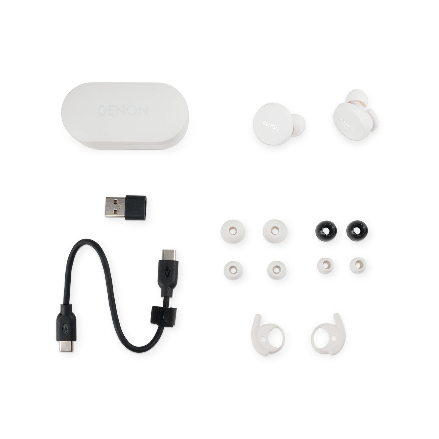 Denon Perl Wireless Headphones (White)