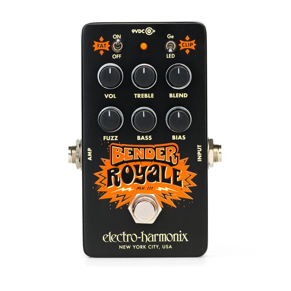 ELECTRO HARMONIX Bender Royale Germanium Fuzz Black